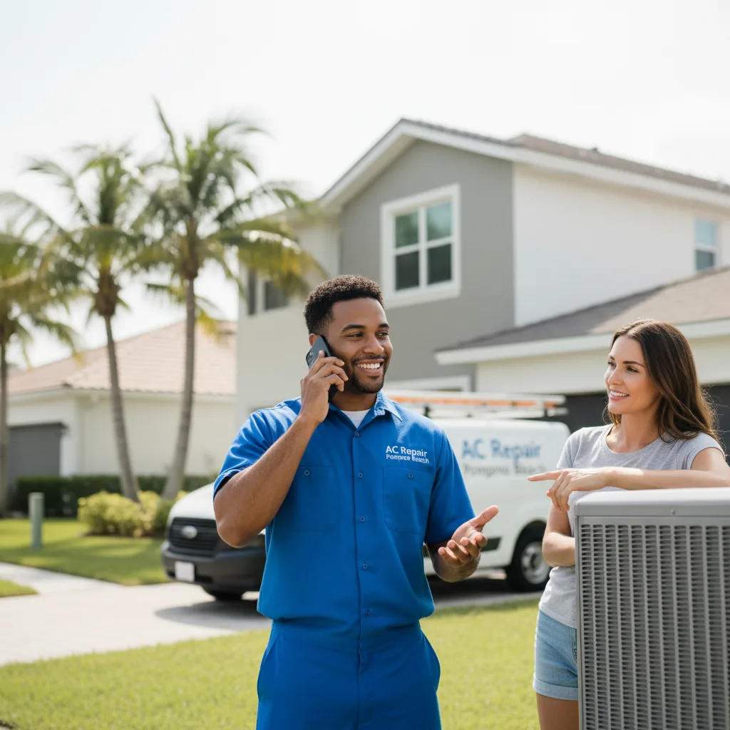 AC Repair Pompano Beach customer support in Hauppauge